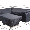 GARDEN IMPRESSIONS - Housse coverit l/d de jardin - 205/255 x 73 x h80 et 152 x 82 x h65 - garden impressions