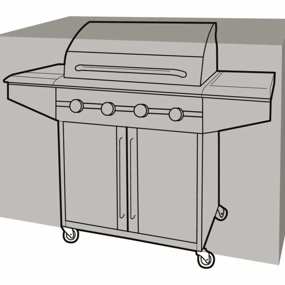GARLAND - Housse de protection barbecue rectangulaire 165 cm de long