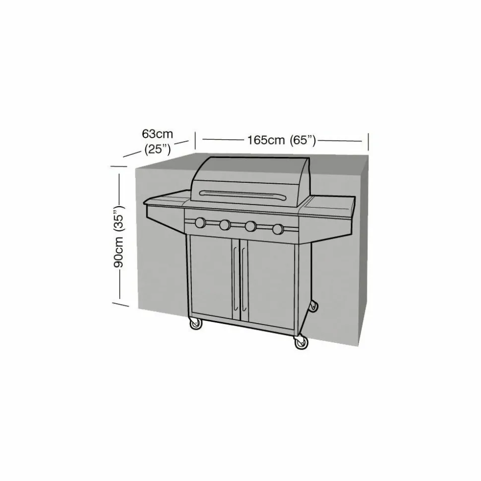 GARLAND - Housse de protection barbecue rectangulaire 165 cm de long