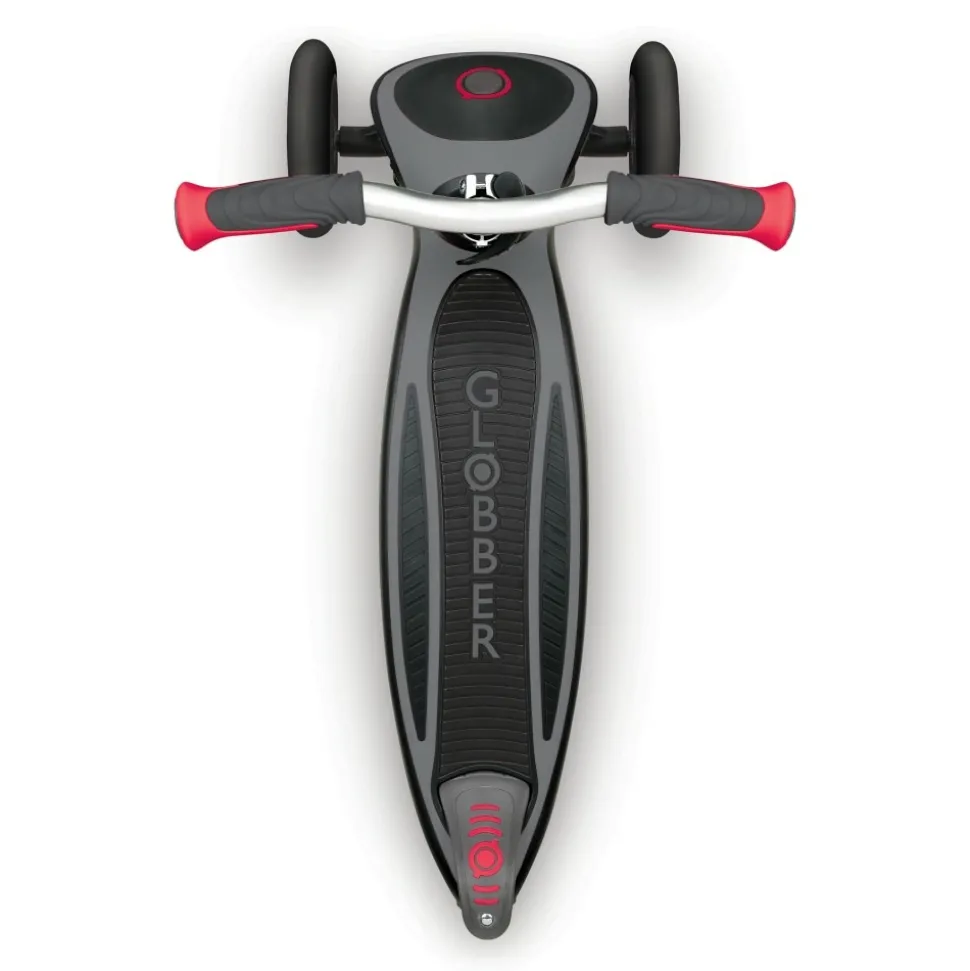 GLOBBER - Globber - trottinette évolutive enfant master - noir rouge
