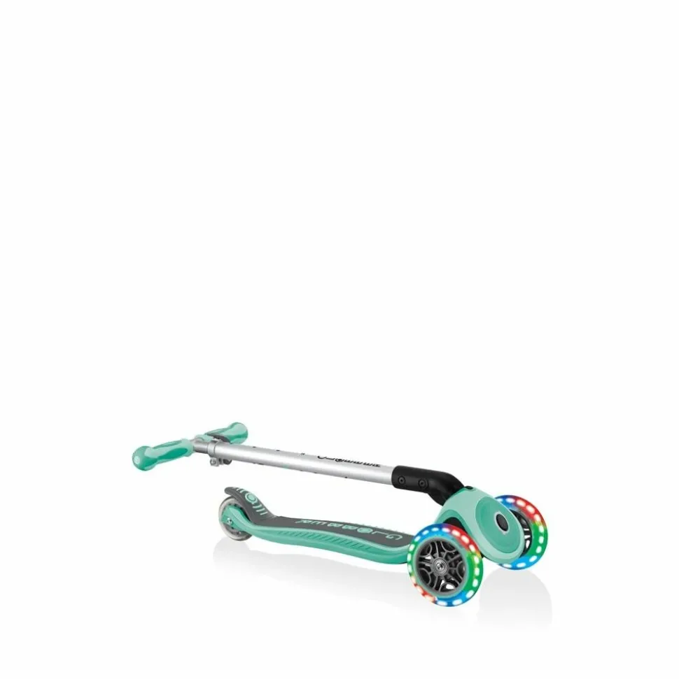 GLOBBER - Trottinette enfant lights premium pliables primo menthe