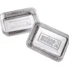 GÉNÉRIQUE - Barquettes aluminium 19 x 12,7cm - lot de 10