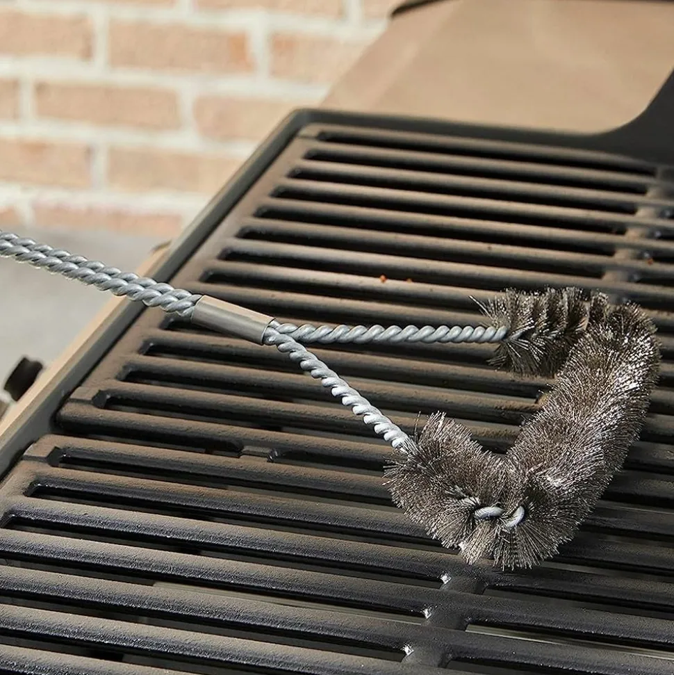GÉNÉRIQUE - Grande brosse de barbecue triangulaire