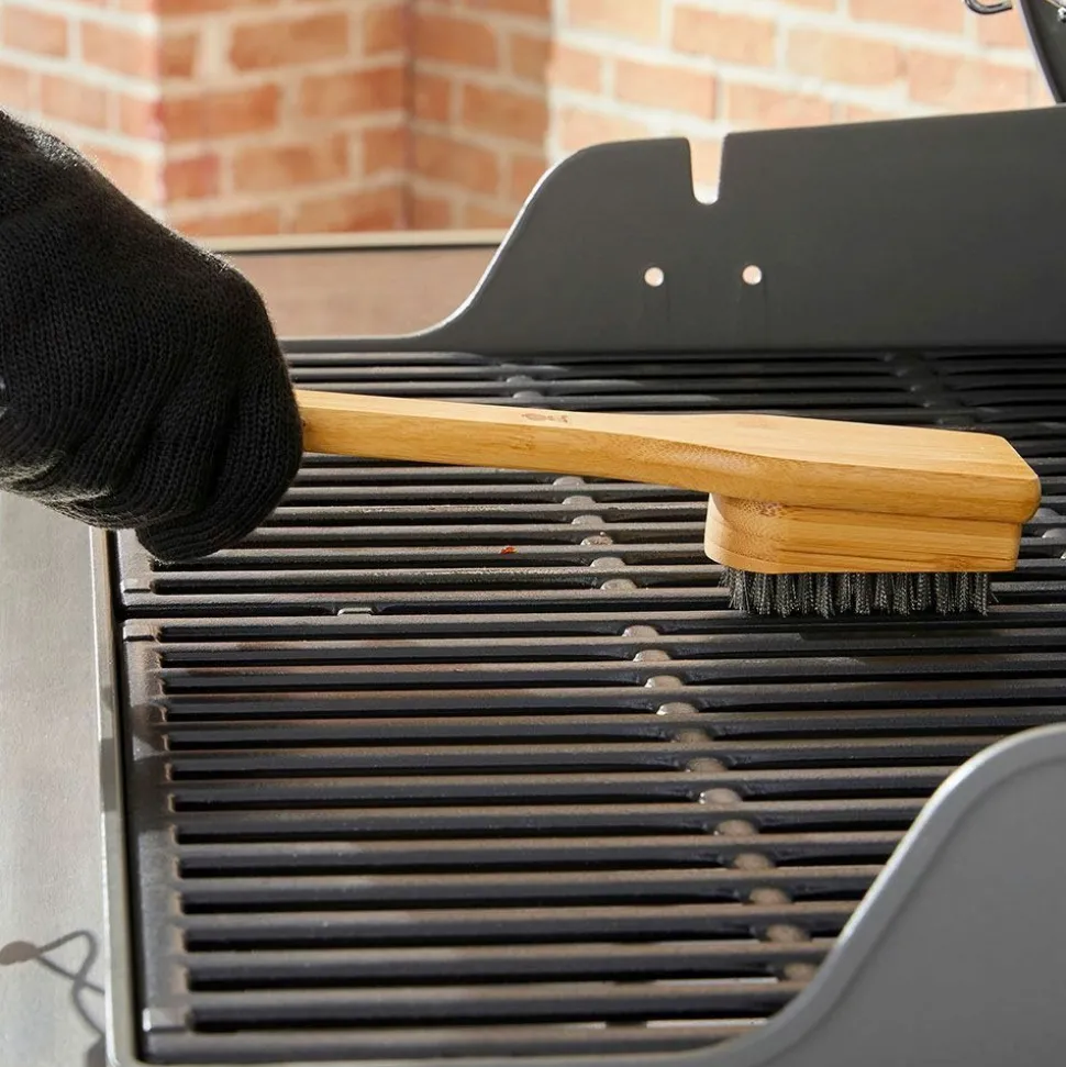 GÉNÉRIQUE - Grande brosse de barbecue en bambou