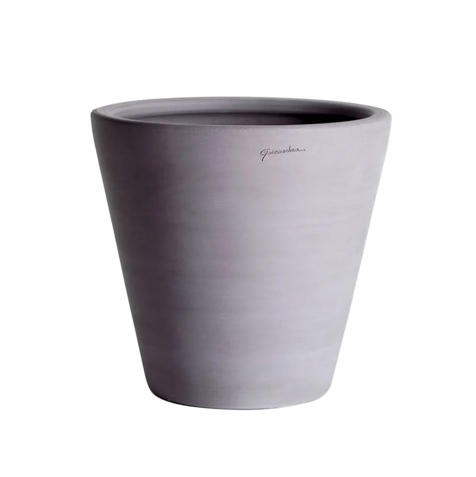 GOICOECHEA - Cuvier Contemporain en terre cuite grise Ø 52 x H. 52cm