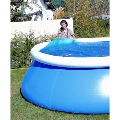 GRE - Couverture de piscine ovale 915 x 470 cm
