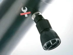 GRE - Douche solaire 20 l noire courbée