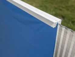 GRE - Liner seul bleu pour piscine acier ovale 8,15 x 4,90 x 1,32 m