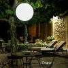 GUIRLED - Sphere solaire et secteur 50 led multicolore
