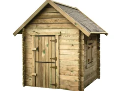 HABITAT ET JARDIN - Maisonnette en bois "sophie" - 120 x 120 x 159 cm