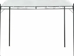HABITAT ET JARDIN - Pergola inclinée en métal - 3 x 2,5 m - beige
