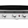 HABITAT ET JARDIN - Plancha gaz 3 brûleurs "jolly" - 7,5 kw - gris