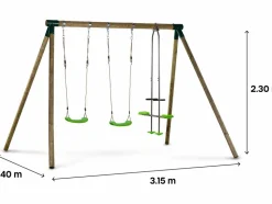 HABITAT ET JARDIN - Portique bois 