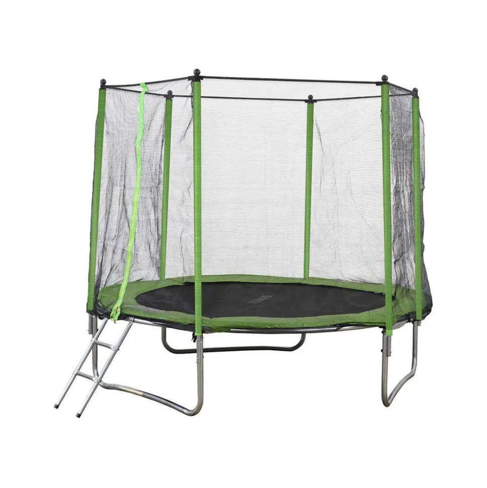 HABITAT ET JARDIN - Trampoline "yoopi 2" - ø 2.44 m - vert