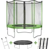 HABITAT ET JARDIN - Trampoline "yoopi 2" - ø 3.05 m - vert