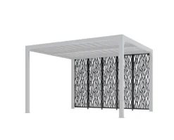 HABRITA - Habrita panneaux moucharabieh en acier pour pergola bioclimatique per 3630 bi ou per 3660 bi - perbim36