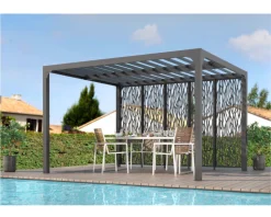 HABRITA - Habrita panneaux moucharabieh en acier pour pergola bioclimatique per 3630 bi ou per 3660 bi - perbim36