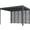 HABRITA - Habrita pergola bioclimatique 10.80m² gris anthracite - per36m30bi