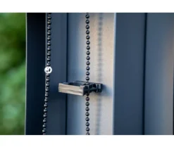 HABRITA - Habrita rideau pour pergola bioclimatique gris - per bi r36