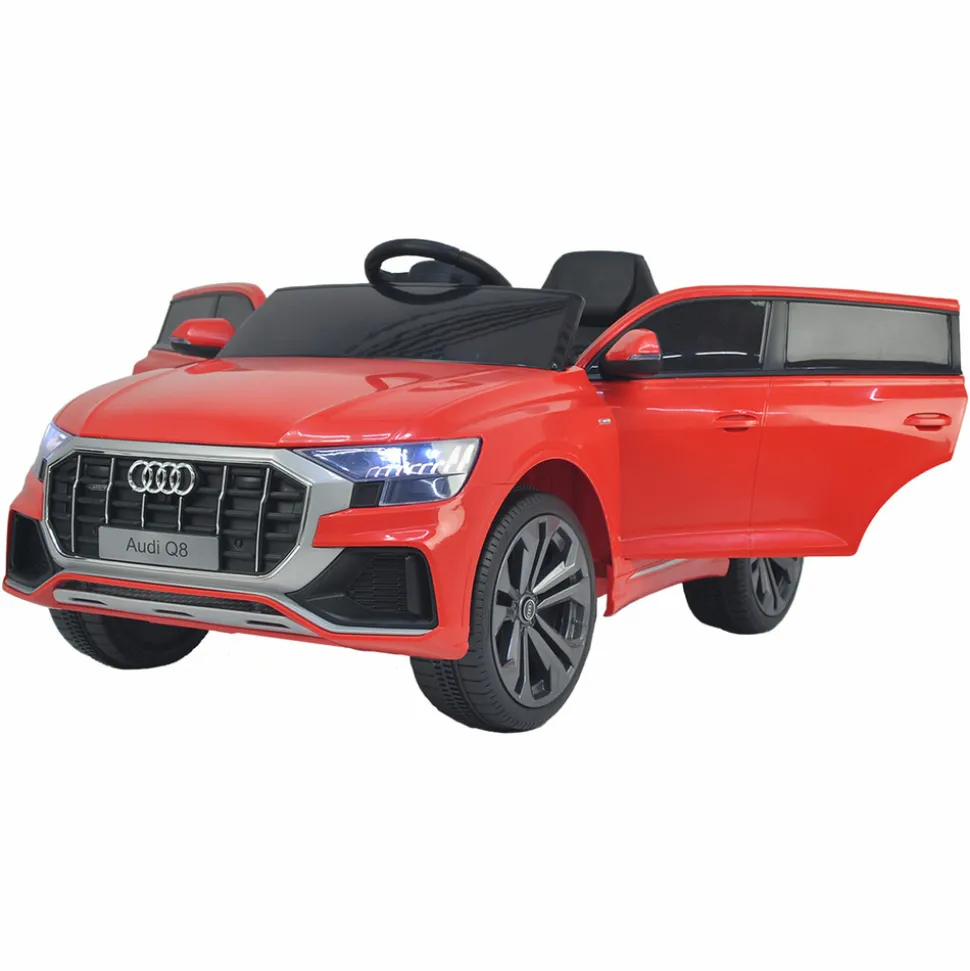 HAPPY GARDEN - Voiture électrique audi q8 - rouge