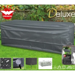 HAPPY PEOPLE - Housse pour salon de jardin deluxe 220x80x80 cm gris