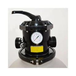 HECHT - H 302016 système de filtre à sable de piscine débit max.14,4 m3/h 550 w capacité de sable 45kg