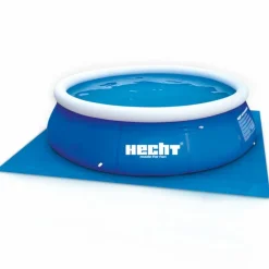 HECHT - H 016123 tapis de sol bâche de piscine robuste mesurant 309x309cm pour une plus longue durée de vie de votre piscine