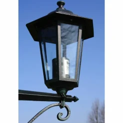 HELLOSHOP26 - Lampadaire de jardin 3 bras 215 cm foncé/aluminium vert