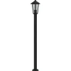 HELLOSHOP26 - Lampadaire d'extérieur 120 cm acier inoxydable noir