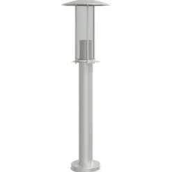 HELLOSHOP26 - Lampadaire d'extérieur argenté 60 cm acier inoxydable argent