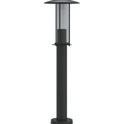 HELLOSHOP26 - Lampadaire d'extérieur 60 cm acier inoxydable noir