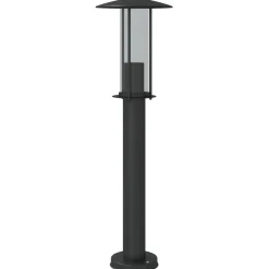 HELLOSHOP26 - Lampadaire d'extérieur 60 cm acier inoxydable noir