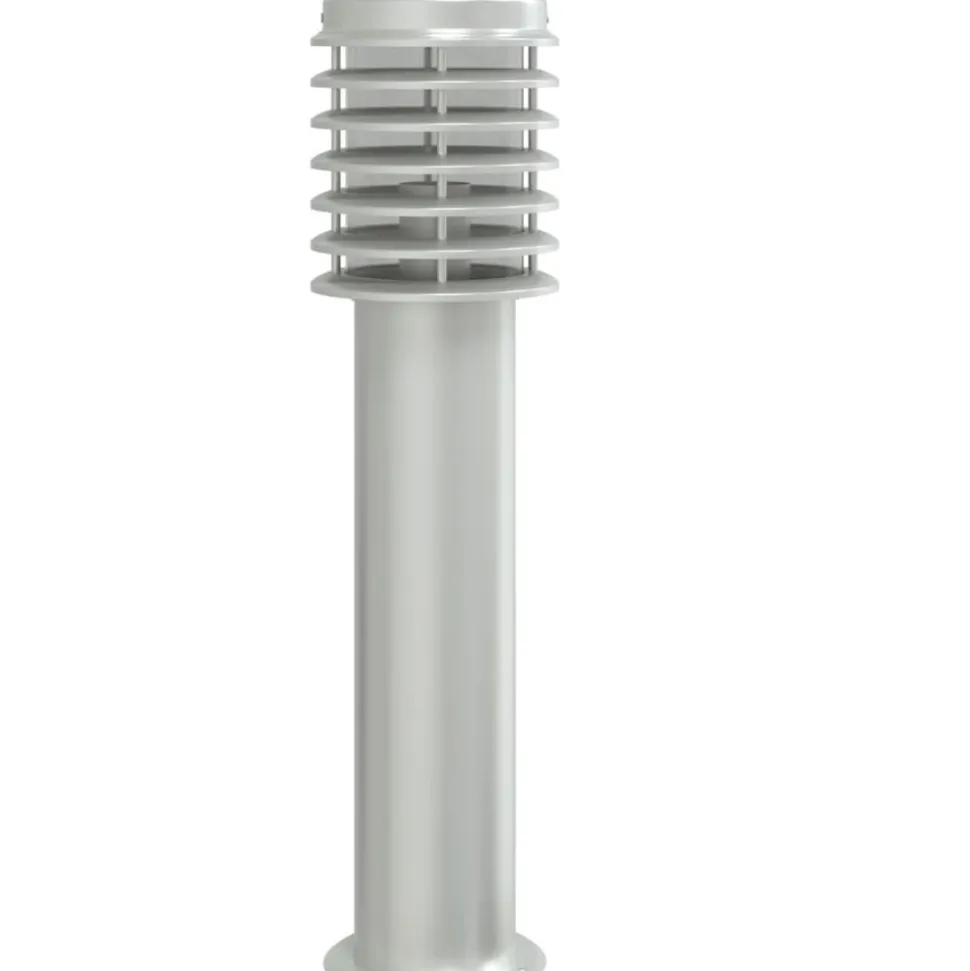 HELLOSHOP26 - Lampadaire d'extérieur et sortie argenté 60 cm acier inoxydable argent