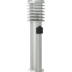 HELLOSHOP26 - Lampadaire d'extérieur et sortie argenté 60 cm acier inoxydable argent
