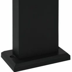 HELLOSHOP26 - Lampadaires d'extérieur 3 pcs aluminium moulé sous pression noir