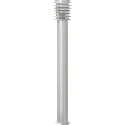 HELLOSHOP26 - Lampadaires d'extérieur 3 pcs argenté 110 cm acier inoxydable argent