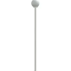 HELLOSHOP26 - Lampadaires d'extérieur 3 pcs argenté 215 cm acier inoxydable argent