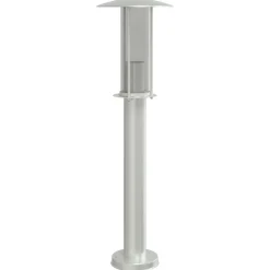 HELLOSHOP26 - Lampadaires d'extérieur 3 pcs argenté 60 cm acier inoxydable argent