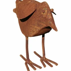 HERMES TRADING - Oiseau décoratif en fer forgé rouillé