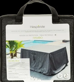 HESPÉRIDE - Housse de protection "hambo" pour table rectangulaire m 225x125x80cm en polyester