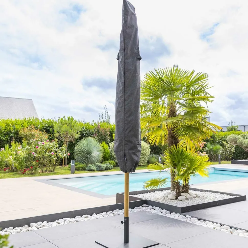 HESPÉRIDE - Housse de protection "hambo" pour parasol droit 190x50x50cm en polyester