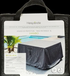 HESPÉRIDE - Housse de protection "hambo" pour table rectangulaire l 265x125x80cm en polyester