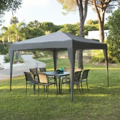 HESPÉRIDE - Tonnelle pliante easy up ardoise