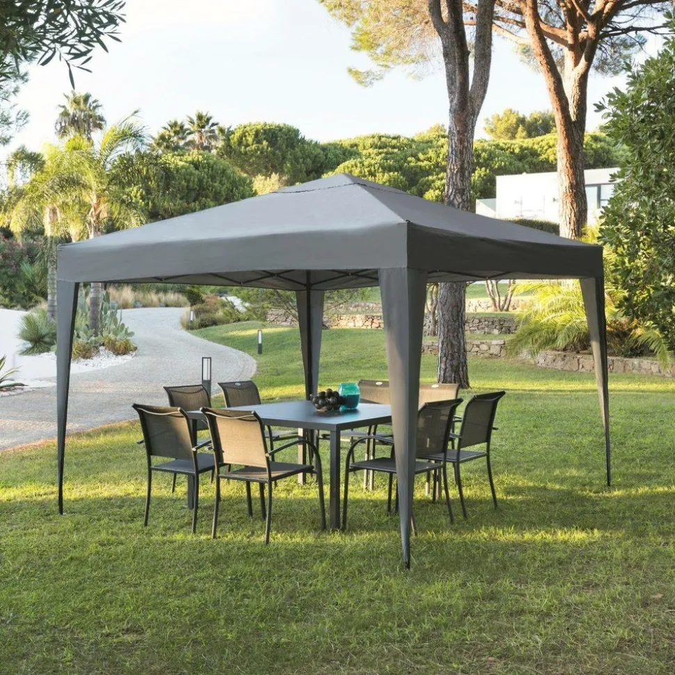 HESPÉRIDE - Tonnelle pliante easy up ardoise