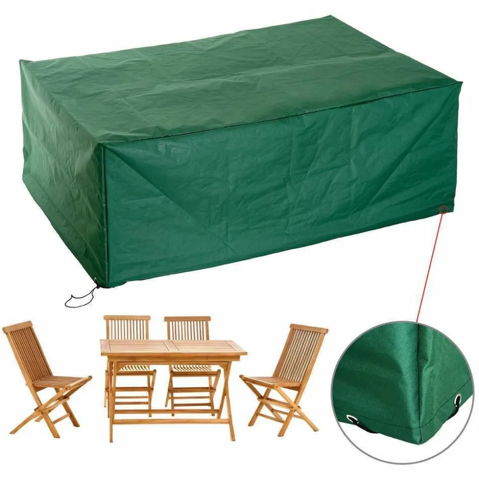 HOMCOM - Housse de protection pour salon de jardin - L.210 x l.140 x H.80 cm