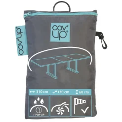 INNOV AXE - Housse table rectangulaire XXL 310 x 130 x 60 cm