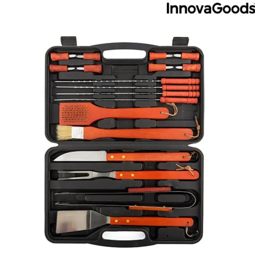 INNOVAGOODS - Mallette pour barbecues (18 pièces)