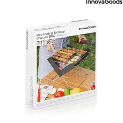 INNOVAGOODS - Mini-barbecue pliable portable pour charbon foldecue