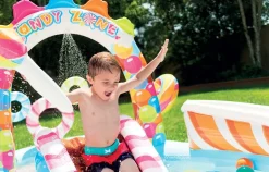 INTEX - Aire de jeux gonflable royaume des bonbons