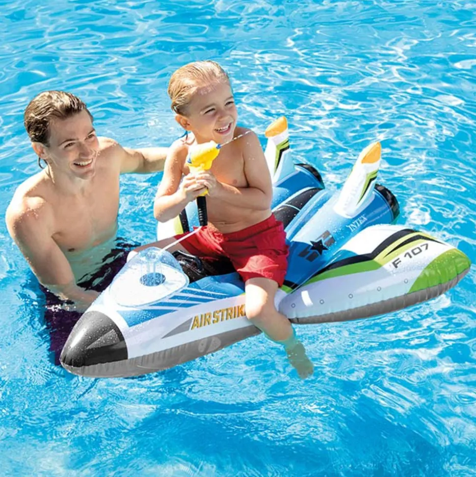 INTEX - Avion gonflable intex + pistolet à eau